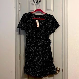 Relipop Polkadot Wrap Dress
